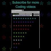 Reverse Triangle Star Pattern Printing In Web Page Using HTML And JavaScript Shorts