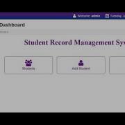 Create STUDENT RECORD MANAGEMENT SYSTEM IN PHP And MySQL Source Code Projects Review