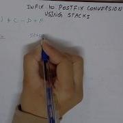 Infix To Postfix Conversion Using Stacks Data Structures