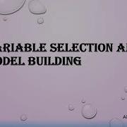 Variable Selection And Model Building Part 2