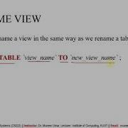 SQL VIEWS Part 2