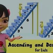 Ascending And Descending Kids Learning Videos Maths Concept For Kids Smarteez
