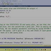 SQL Server Gotcha Cached Temp Tables Suboptimal Plans Hebrew Edition