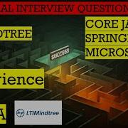 Core Java Java 8 Spring Boot Microservice Interview Questions LTIMindtree Real Interview
