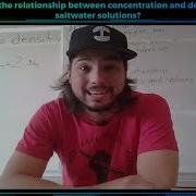 Concentration Of Solutions And Density