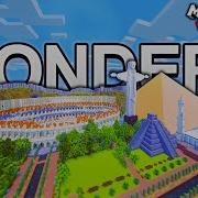 I Built ALL 7 Wonders Of The World In Hardcore Minecraft 24