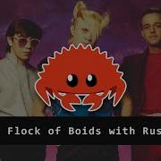 Flocking Boids In Rust With Piston Vs Tetra Vs Amethyst Vs Bevy
