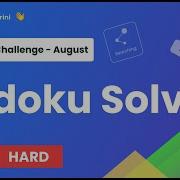 Sudoku Solver LeetCode 37 Aug Day 31 Hashing Matrix