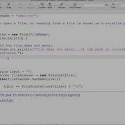 Reading Files With Scanner Objects