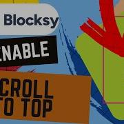 Blocksy Enable Scroll To Top