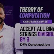 Lec 11 DFA Of All Binary Strings Divisible By 3 DFA Example 5