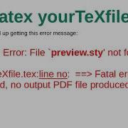 Solution To LaTeX Error File Preview Sty Not Found File Gensymb Sty Not Found