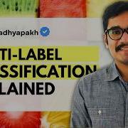 Machine Learning Multi Label Classification