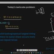 Today S LeetCode Construct String With Repeat Limit 2182