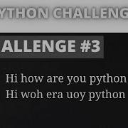 Python Challenge Program 3