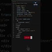 CSS LOADER Como Hacer Un LOADER MODERNO Con HTML Y CSS