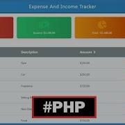 PHP Project Tutorial How To Make An Expense And Income Tracking Project Using PHP MySQL Database