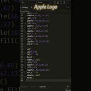 Apple Logo Python Turtle Grapics