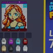 Pixel Flow Level 750 Solution Walkthrough