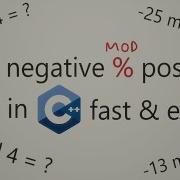 Negative Modulo Positive In C Modular Arithmetics Answer Easy Fix Explained Fast