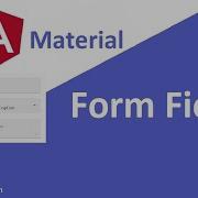 Angular Material Form Field Angular Material Tutorial 12