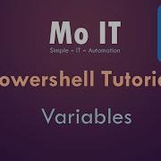 Powershell Tutorials Variables