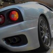 Ferrari 360 Challenge Stradale Start Up And Acceleration