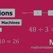 Algebra Function Machines Video 1