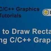 How To Draw Rectangle Using C C Graphics