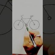 Simple Bicycle Drawing Bicycle Shorts