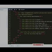 HTML CSS Mobile Specifications Page Coding Practice 9 NxtWave CCBP 4 0