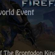 Firefall Rage Of The Brontodon King