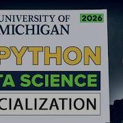 Специализация Прикладная наука о данных с использованием Python Обзор 2026 года Мичиганский