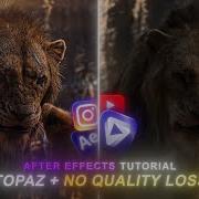 Topaz Best Setting Render Settings For No Compression AFTER EFFECTS CAF EDITS