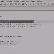 61 Public Protected And Private Section PHP MySQL