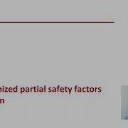 STRUCTURAL RELIABILITY Lecture 33 Module 01 Partial Safety Factors Optimized For Design Equation