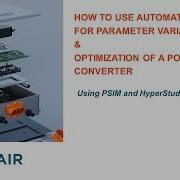 Get Started With Automated Design Exploration With PSIM Hyperstudy Altair Tutorial Video
