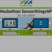 Webinar SensorThings API Hackathon 29 En 30 Oktober 2019
