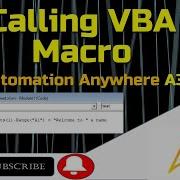 Automation Anywhere Tutorial Running Macro Using A360 A360 Tutorial Run Macro Action