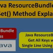 Java ResourceBundle KeySet Method Explained ResourceBundle Class In Java