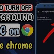 HOW TO TURN OFF BACKGROUND SYNC ON GOOGLE CHROME