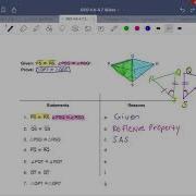 Overlapping Triangles Proof 1