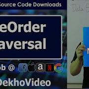 Preorder Traversal In A Binary Tree With C Code