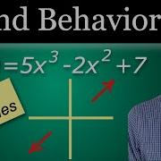 End Behavior Of Polynomials Using Leading Coefficient Test