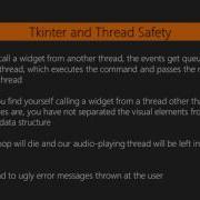 85 Tkinter And Threading