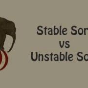 Stable Sort Vs Unstable Sort Algorithms