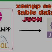 Convert Xampp Server Table Data Into JSON Format Using Php
