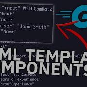 Components With HTML Templates In Go FULL STACK Golang