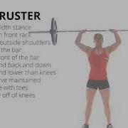 How To Do Barbells Thruster Workout Technique