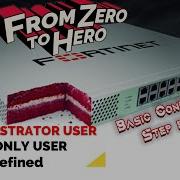 Managing Administrator User Accounts On FortiGate Full Access Read Only User Defined Part 2